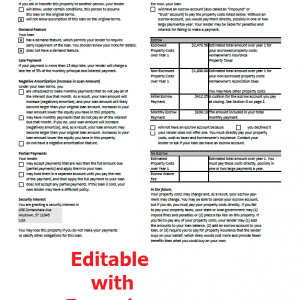 Closing Disclosure Fillable Form Buyer-Seller 5 page – WeDoForms.Net